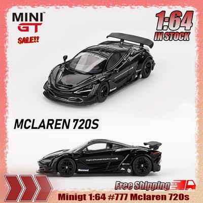 In Stock Minigt 1:64 777 775 812 Mclaren 720s 750s Simulation Alloy Micro Die Cast Car Model Custom Toys Collection Gifts