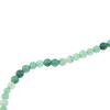 1-vláknové volné korálky kulaté přírodní kámen achát DIY řemesla 4 mm