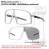 UV400 Polarized/Photochromic Sports Cycling Bike Glasses Large Frame Men Women TR90 MTB Baseball Fishing Softball Sunglasses