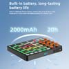 Summina MIDI Controller, 16 RGB Pads, 8 Knobs, 6 Customizable Buttons, Wireless Rechargeable 2000mAh Battery, USB MIDI Connectivity, for Music Product