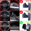Łopatki zmiany biegów do kierownicy samochodowej dla Mazda 2 3 6 Cx-3 Cx-4 2013 Cx-5 Mx-5 Atenza Axela 2014- Dsg