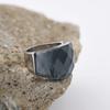 Men's/Women High Quality Luxury Stainless Steel Multi-Gemstone Style Ring Classic Trend Jewelry
