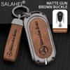 CQL1 Car Smart Remote Key Cover Alloy Protector Shell For Mercedes Benz GLC GLA CLA GLB GLE GLS GLK W223 W177 W205 W213 A C E S Class