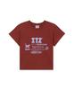 Isjabaibeu Itz Official Logo Crop T Shirt - Red