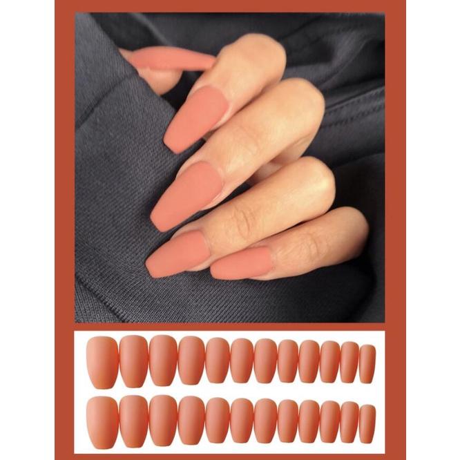 Înghețat scurt Balet Culoare nouă Culoare uni Uzură unghie Produs finit Unghie falsă Petic pentru unghii Petic pentru unghii detașabil