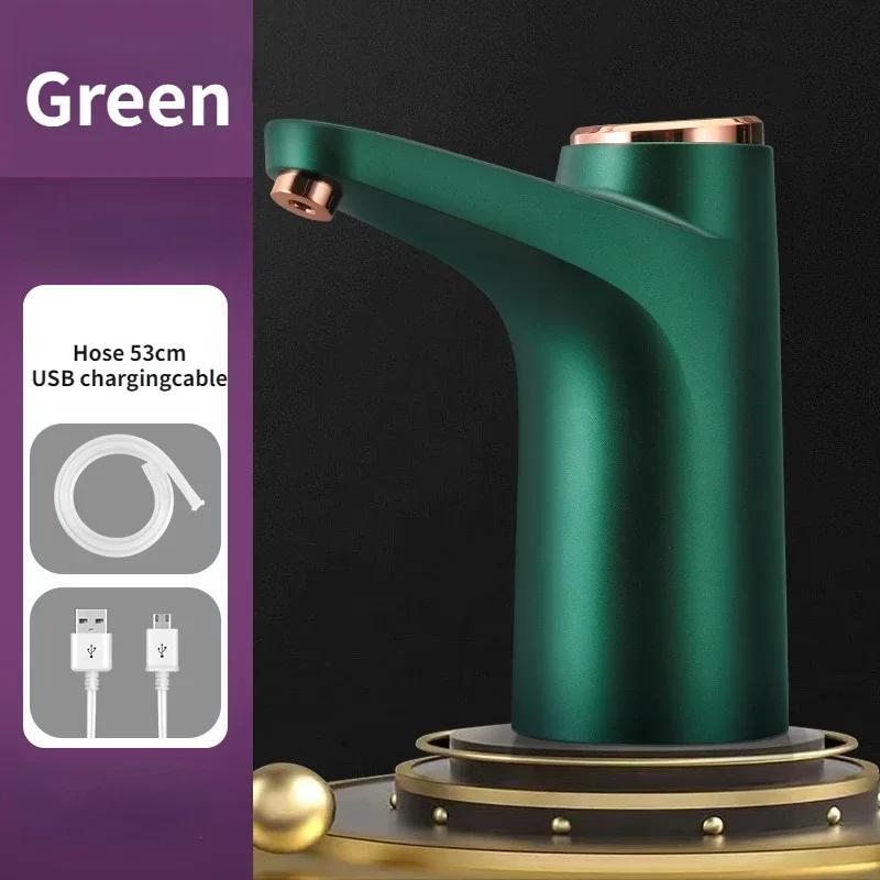 

Automatic Water Dispenser Electric Water Pump Button Control USB Charge Kitchen Office Outdoor Drink Dispenser Wine Extractor