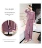 2025 Spring Women's Jacket & Wide-Leg Pants Two-Piece Set - Little Fragrance Style