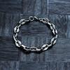 Titanium Steel Bracelet Wind Fashion Stainless Steel Men'S Bracelet Versatile Metal Hand Jewelry
