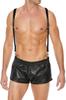 Men's Leather Suspenders Ouch! by Shots