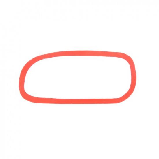 Soft Carbon Fiber Driver Door Air Vent Cover Trim For Corvette C5 1998-2004