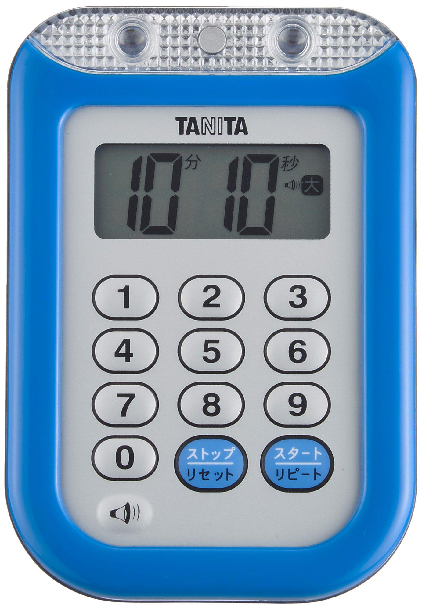 

Tanita Waterproof Loud Volume Timer Blue TD-377 синий