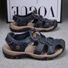 Hot Sale Summer Men's Sandals Outdoor Non-slip Men's Beach Sandals Handmade Genuine Leather Men's Shoes Fashion Men Sneakers