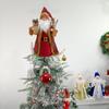 Christmas Santa Doll Decoration Multipurpose Party Favors Gifts Standing Figurines Sculptures for Bedroom Indoor Holiday Coffee Table Decoration