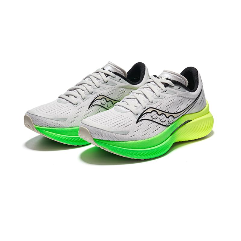 SAUCONY Endorphin Speed 3 Cushioning Low Top Running Shoes Women's White Gray Saucony S10756-75