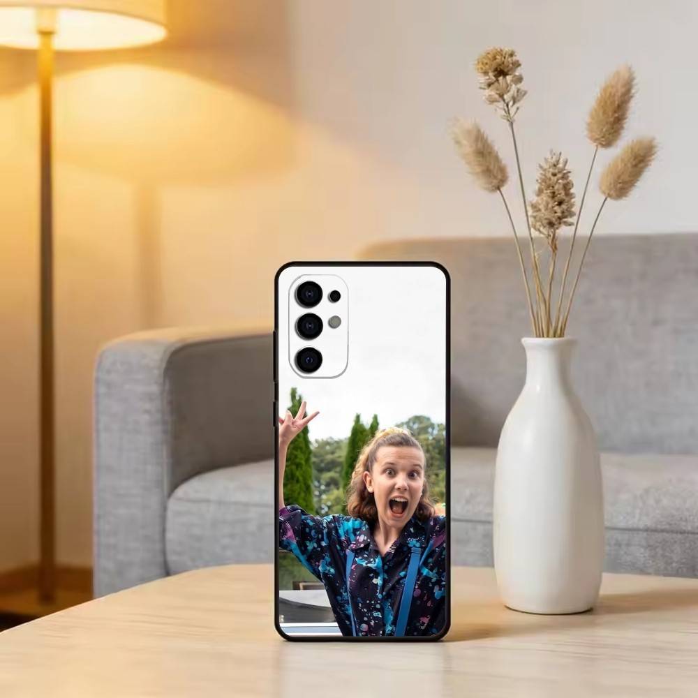 M-Millie B-Brown Actor Phone Case For Samsung S25,S24,S21,S22,S23,S30,Ultra,S20,Plus,Fe,Soft Silicone Black Cover