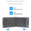 B088 Ultra-Thin Foldable Bluetooth Keyboard for Phones, Tablets, and Laptops