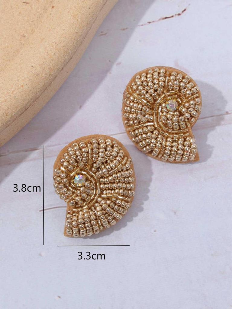 Seestern & Seepferdchen Perlenohrringe mit Perlen - Einzigartiger Strandstil