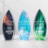 Trophée en Cristal Haut de Gamme pour la Récompense de l'Employé Exceptionnel lors de la Réunion Annuelle