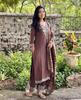 Women Designer Embroidered Kurta Pant Dupatta Set Indian Bollywood Party Wear Ethnic Salwar Suit