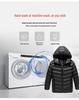 Children's USB Heated Waterproof Winter Jacket - Smart Temperature Control for Boys and Girls