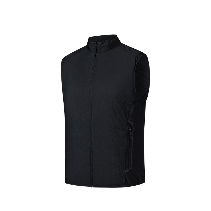 

Anta Champion Outdoor Series Comfortable Casual Simple Sports Breathable Thin Vest Unisex Vests Basic-Black 172520601-2