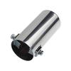 New Universal Stainless Steel Car Rear Round Exhaust Pipe Tail Throat Muffler Tip