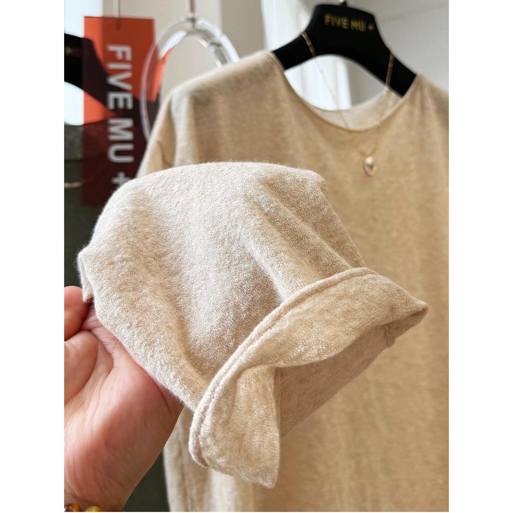 Clearance Bargains: Women's Plus Size Casual Round Neck Long Sleeve Solid Color Top