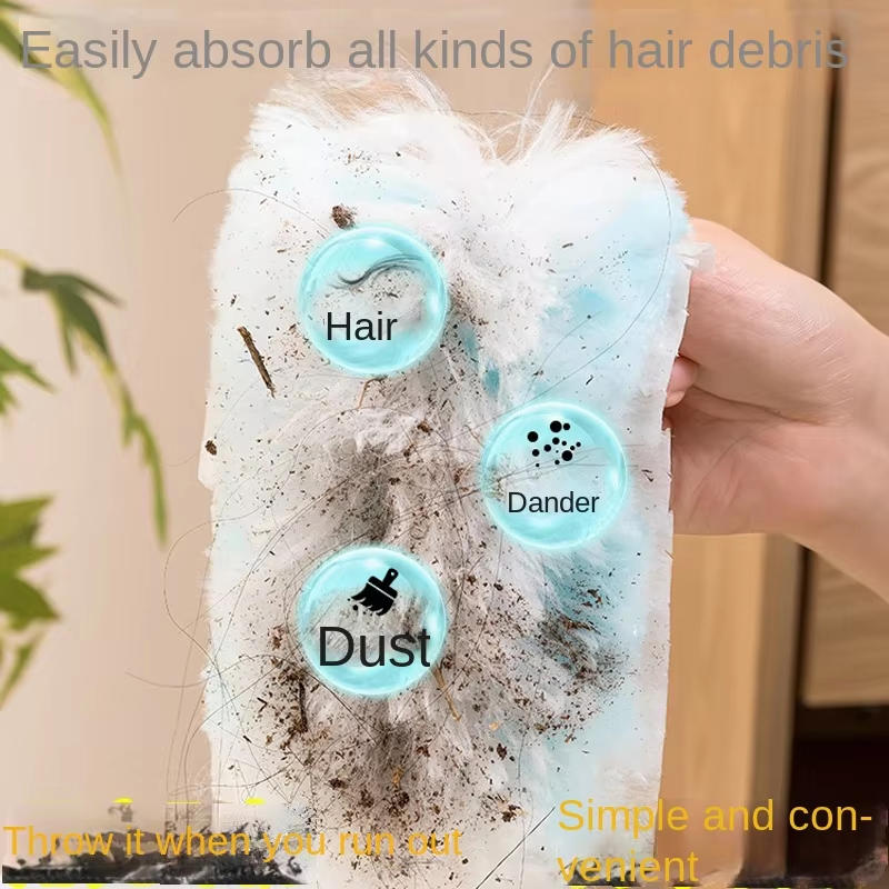 10/20 PCS Heavy Duty Duster Refills - Disposable Electrostatic Multi-Surface Replacement Head for Foldable Handle