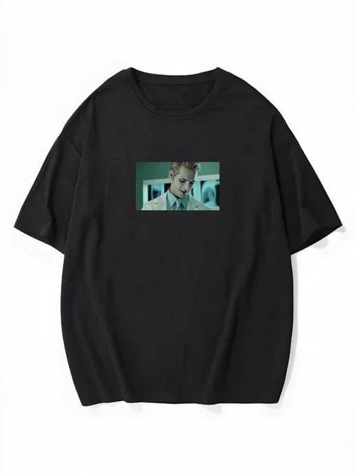 Oversized T-shirt with Twilight print 2XL