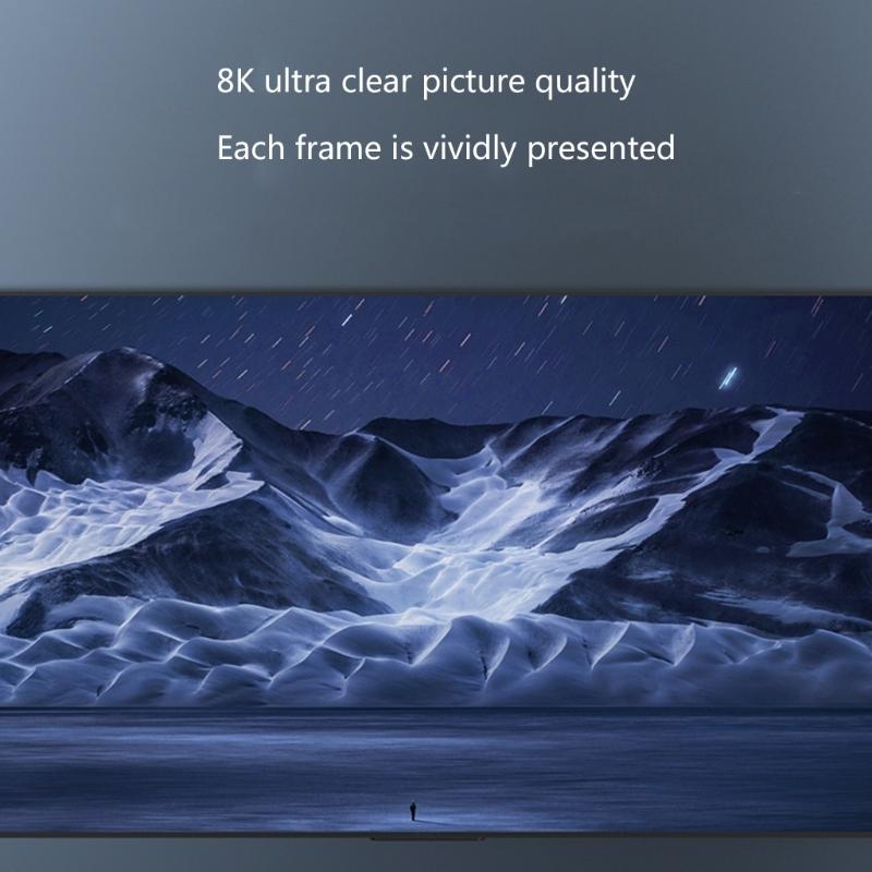 6x2.3mm Video to 10.5x2.5mm Cable Fast Speed for 1080p 8K60hz Video Cord Bidirectional Transmission with Gold Contacts