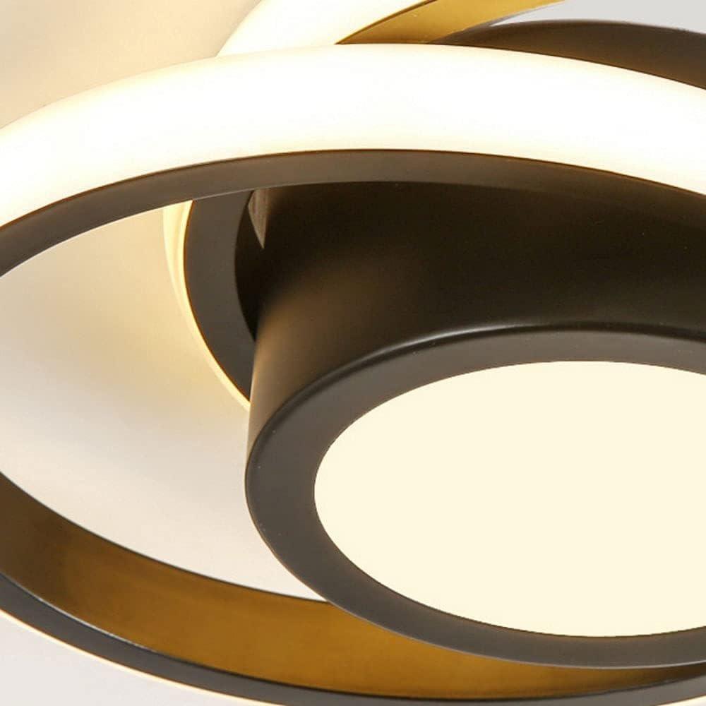 Round LED Ceiling Light 3 Color Temperatures Flush Mount Light for Kitchen Bedroom Laundry Closet Room