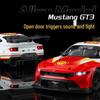 Caipo GT3 1/24 Scale Car Model with Sound and Light - Alloy Shell Ornament Collection.