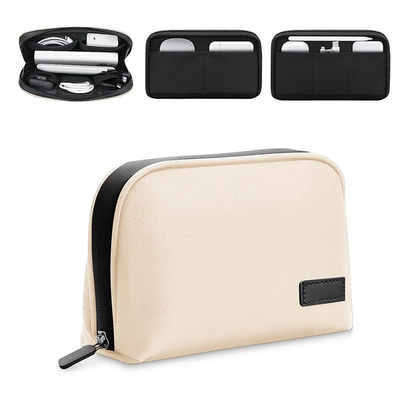 Travel Electronics Organizer Power Bank Pouch Electronics Gadgets Accessorie Case for Usb Cable Cords Hard Drives Storage Bag