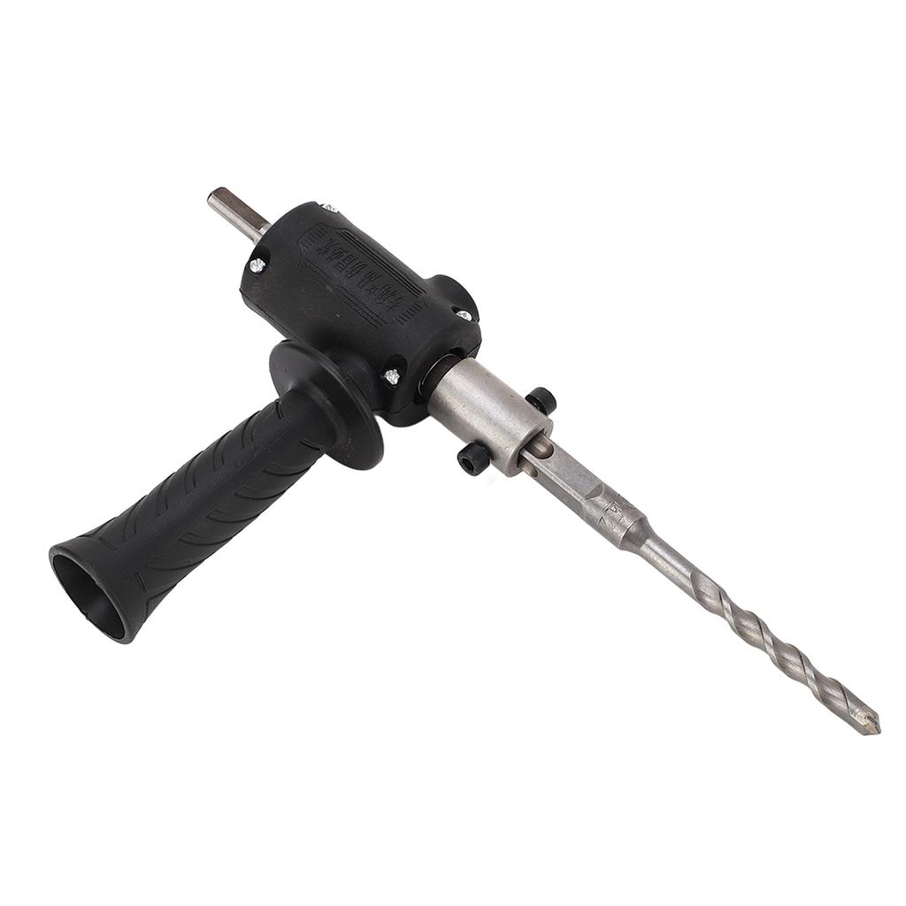 Electric Drill to Hammer Adapter Conversion Head with Bits Screws Handle Power Tool Attachment