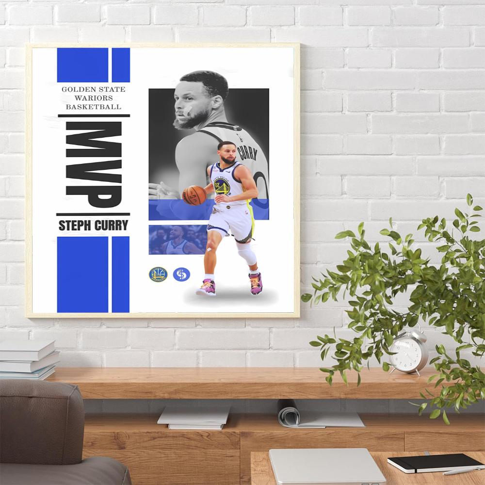 Curry 5D Diy Diamond Painting Round Diamond Diy Frameless Holiday Artwork Suitable For Home Office Wall Decoration