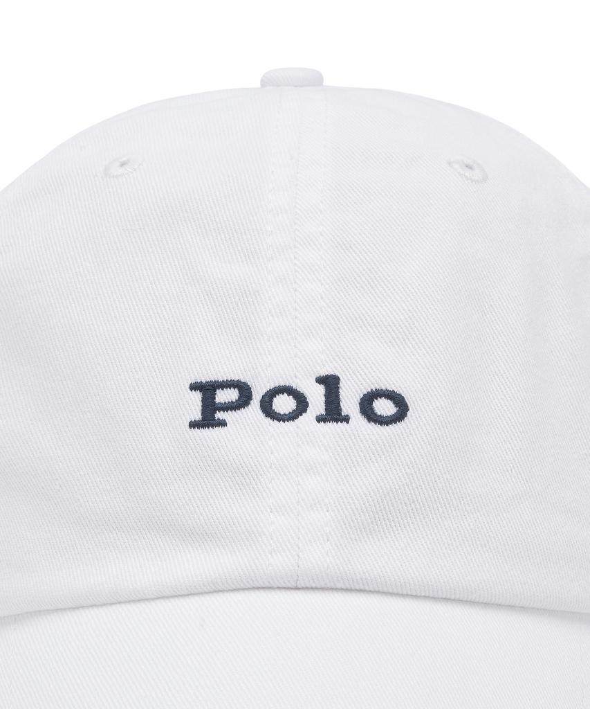 POLO RALPH LAUREN [Pony Trio] Triplequet Pony Cotton Twill Ball Cap - White