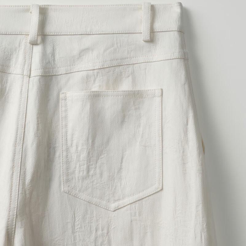 Women's Autumn Printed Straight-Leg Draping Trousers