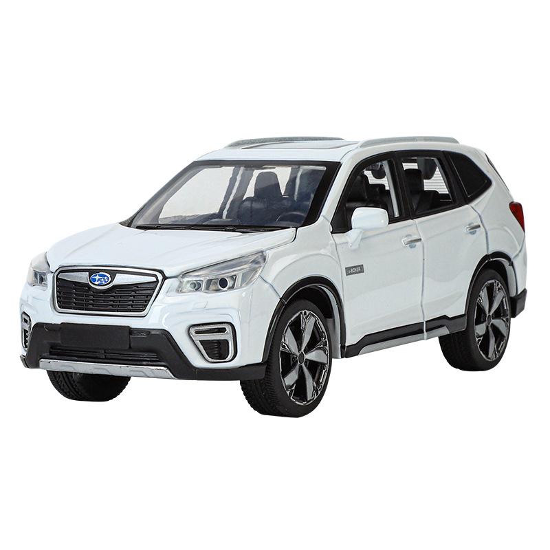 

1/30 Subaru Foreste Внедорожник Литой Сплав Внедорожная Модель Настольные Украшения для Компьютера Подарок для Детей Подарок на День Рождения для Мальчиков Коллекция белый