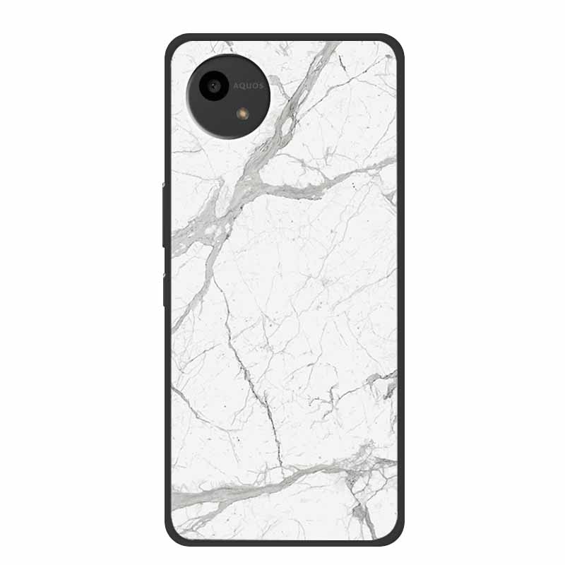 Case For SHARP AQUOS WISH4 Marble TPU Soft Silicone Back Cover SharpSmartphones SH-52E Phone Cases Protector Mica Painted Capa