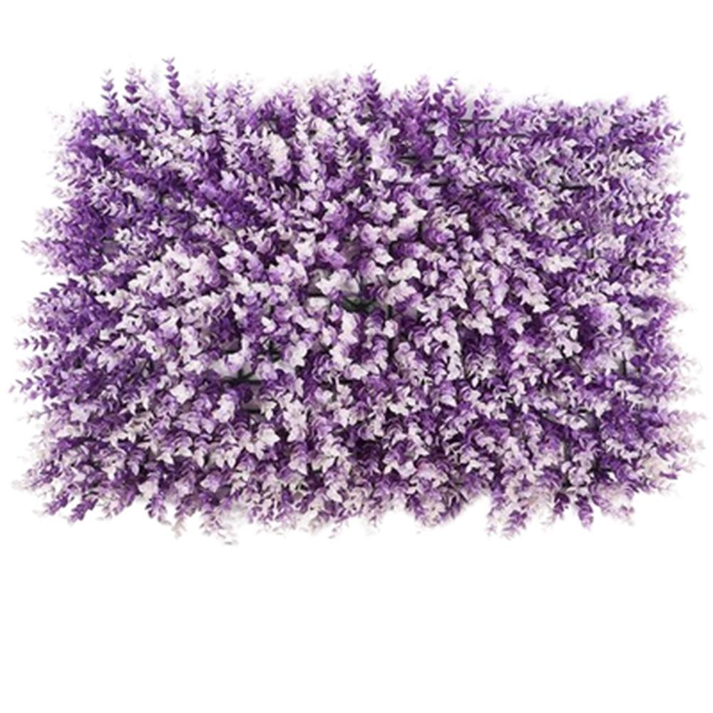 Plastic Lawn Artificial Plant Wall Panel UV Resistant Fake Lawn Carpet  Party Decor