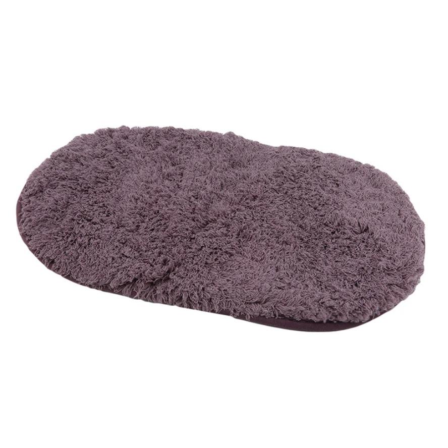 Soft Water Absorption Bath Mats Toilet Floor Doorway Rug Thick Carpets Non-slip Bathroom Mats Memory Foam Bath Rug Ellipse Mats