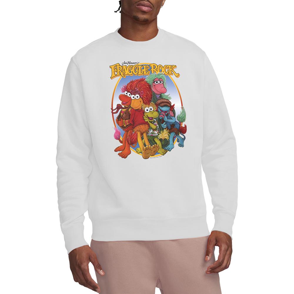 Fraggle Rock Unisex Adult Group Hug Sweatshirt