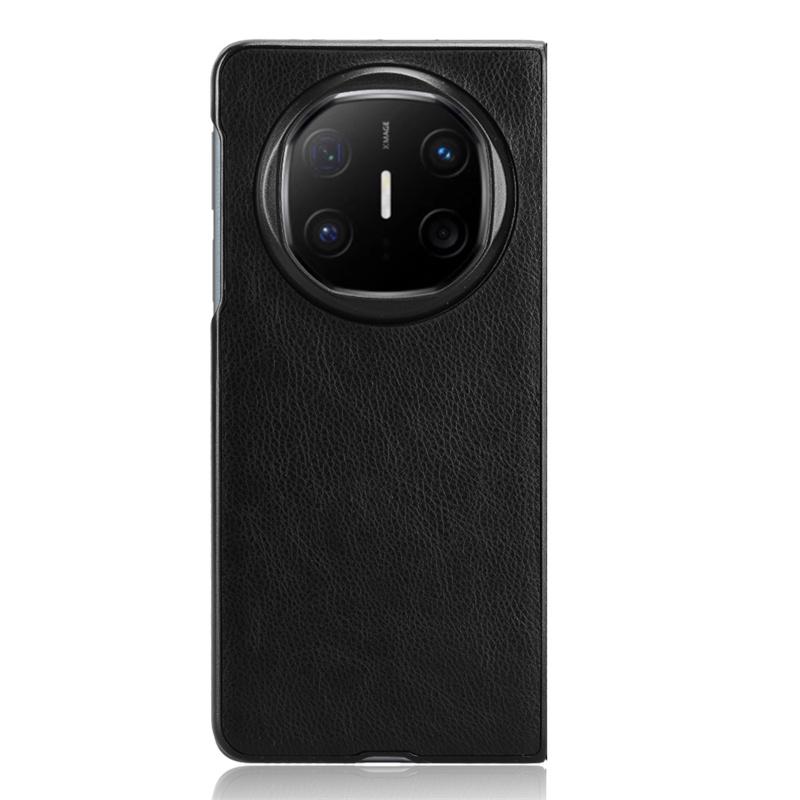 Für Mate X6 Litchi Grain Leder Haut Muster PU und PC Buch Abdeckung Für Mate X6 Rutschfeste Schutz Zurück Abdeckung
