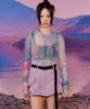 LALAFOX Space Seethrough T-Shirt Blue Bp2Cl002