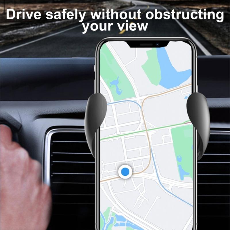 Upgrade Car Vent Phone Mount Gravity Air Vent Clip,Auto Lock Phone Mount for Car Phone Holder Mount,4-7inch