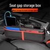 Multifunkční úložný box na autosedačku