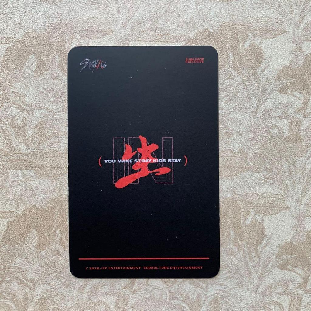 [USED] StrayKids Hyunjin subk shop Stray Kids INsei trading card