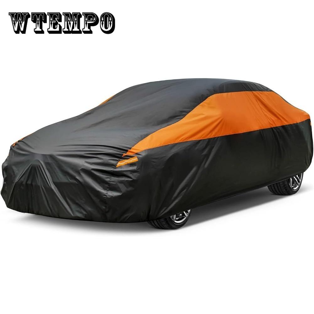 

Car Cover for Automobiles All Weather Waterproof, Universal Fit Sedan Ford Mustang, Chevy Camaro/Malibu, Kia Optima, Hyundai Sonata, Nissan Altima 2L/4-4.35*1.8*1.6M