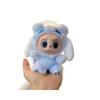 Cuter Pvc Labubu Plush Pendant With Cartoon Character Design For Backpack Decoration