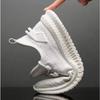 Spring, summer and autumn new young men's trendy sports shoes casual running cloth shoes men's trendy cloth shoes